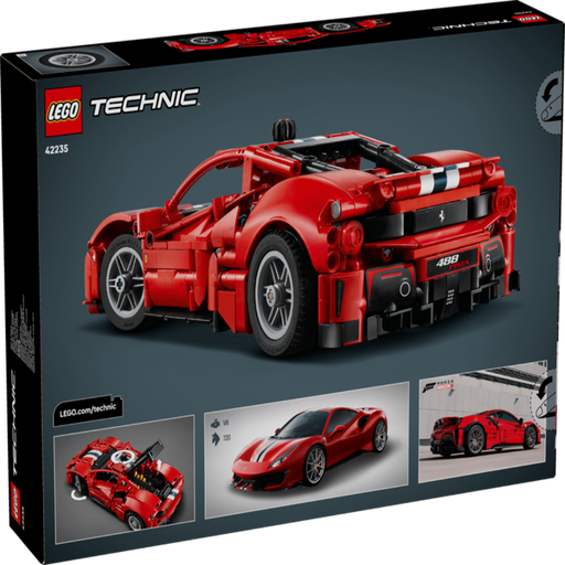 Lego 42235 Technic Ferrari 488 Pista Car (882pcs)