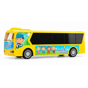 K.V Toys Bump & Go City Charm Bus With Light And Music