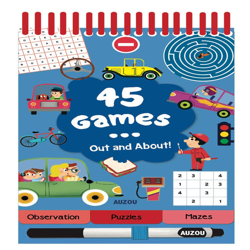 45 Games...-Activity Books-Bwe-Toycra
