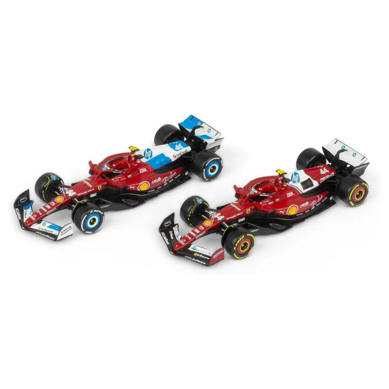 Bburago Ferrari SF-25 2025 Lewis Hamilton 1:43 F1 Driver Two Pack