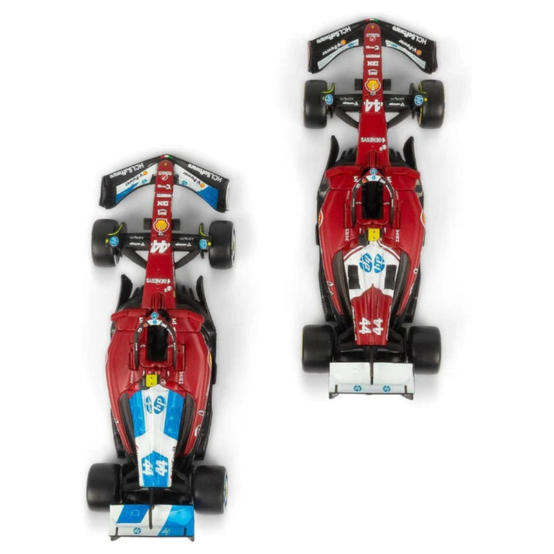 Bburago Ferrari SF-25 2025 Lewis Hamilton 1:43 F1 Driver Two Pack