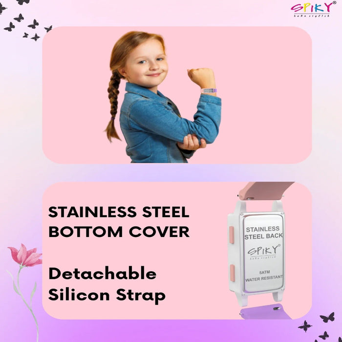 Spiky EVA44 Multi-functional Digital Sports Watch for Kids