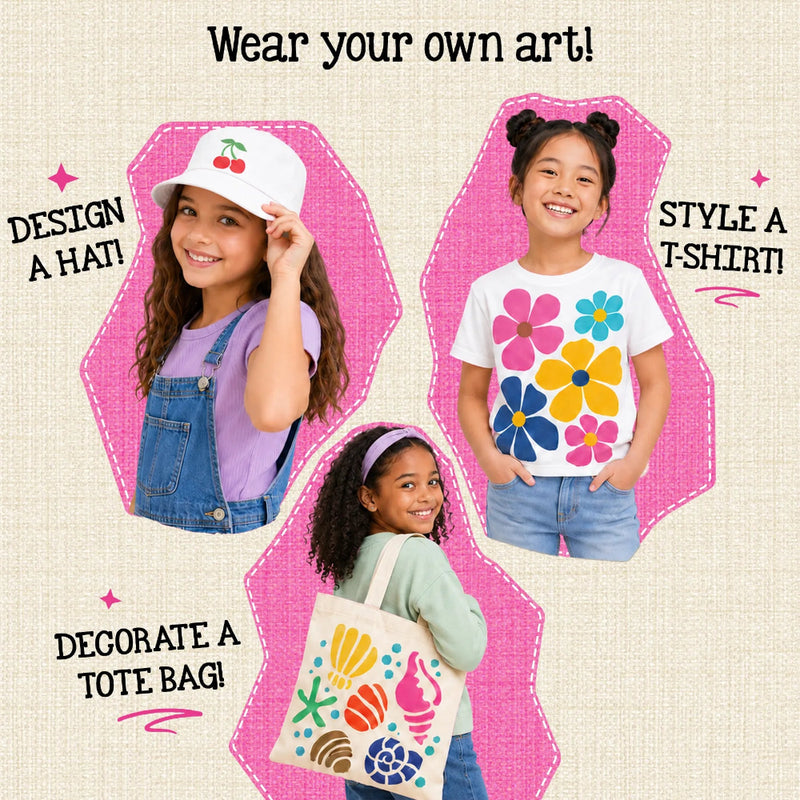 Skillmatics Iron-Its DIY Fabric Art & Craft Kit