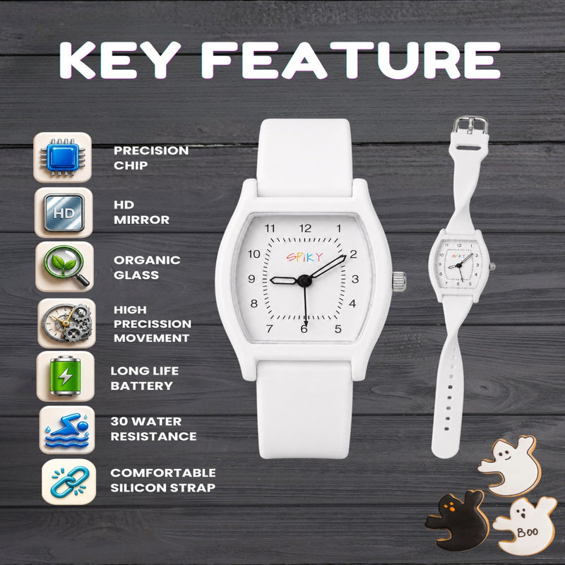 Spiky SPKEVA48 Rectangle Stylish Analog Watch For Kids