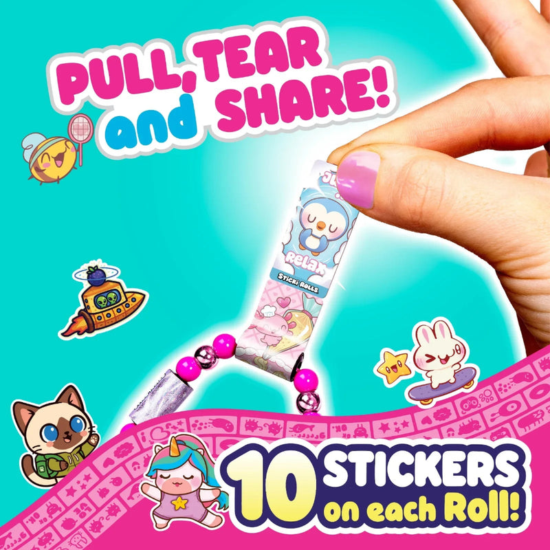 Sticki Rolls Sticki Book Vol. 3 & Exclusive Sticki Bracelet – Series 3