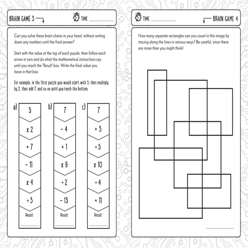 5-Minute Brain Games For Clever Kids