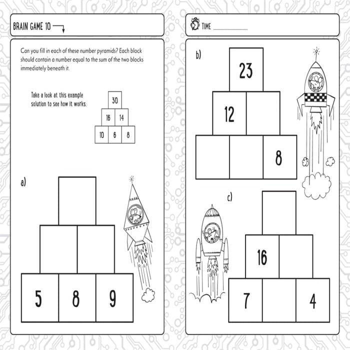 5-Minute Brain Games For Clever Kids-Activity Books-Hi-Toycra