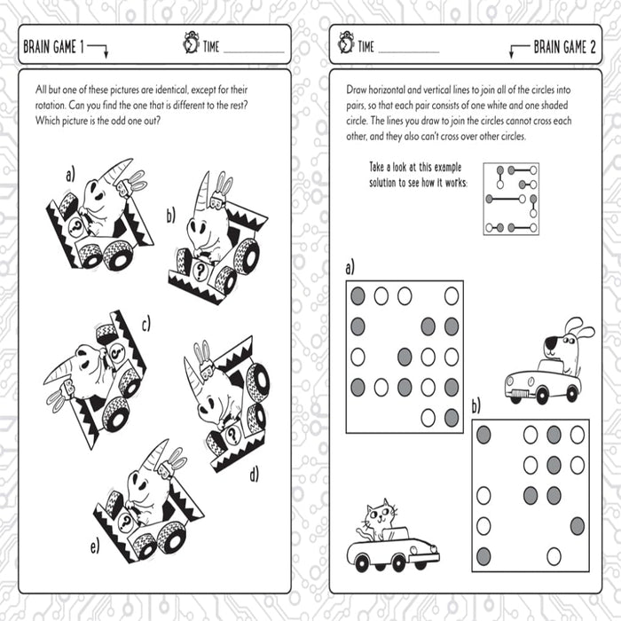 5-Minute Brain Games For Clever Kids-Activity Books-Hi-Toycra