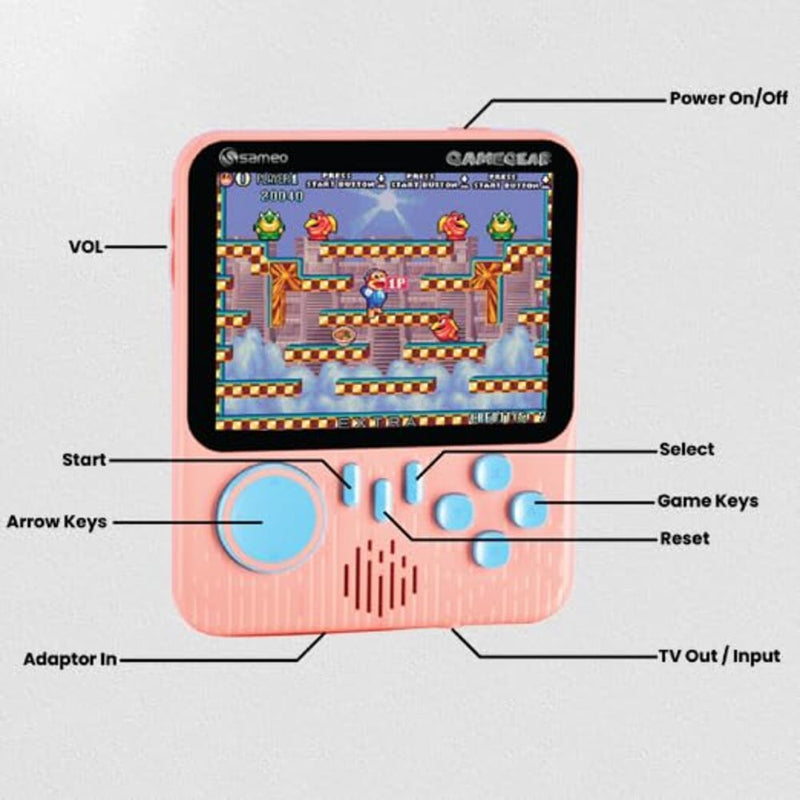 Sameo Gamegear Handheld Video Game Console