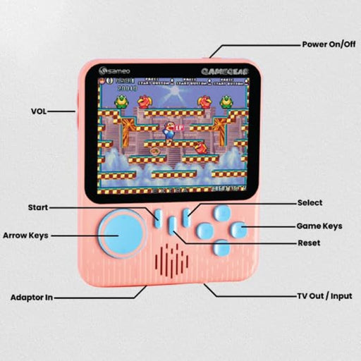 Sameo Gamegear Handheld Video Game Console