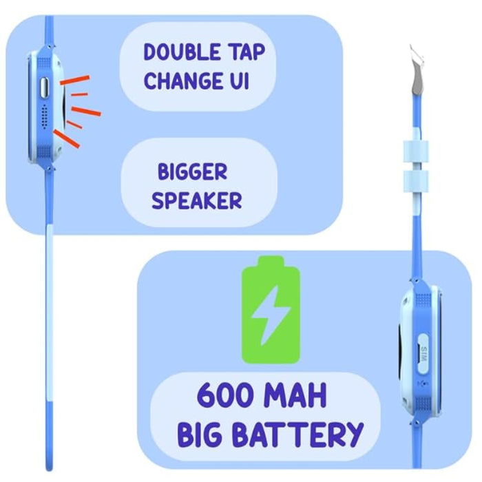 Spiky Gnome 4G Video Calling Smartwatch for Kids with Multi UI-Novelty Toys-Spiky-Toycra