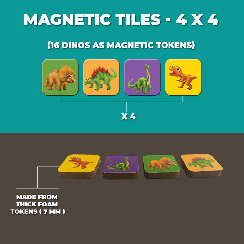 ToyKraftt  Mangnalogix Sudoku Dinos