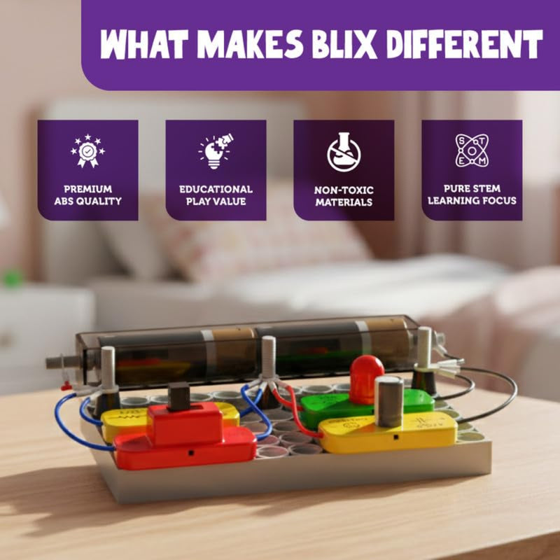 Blix 12 In 1 E-Circuits Lights (15+Pieces)
