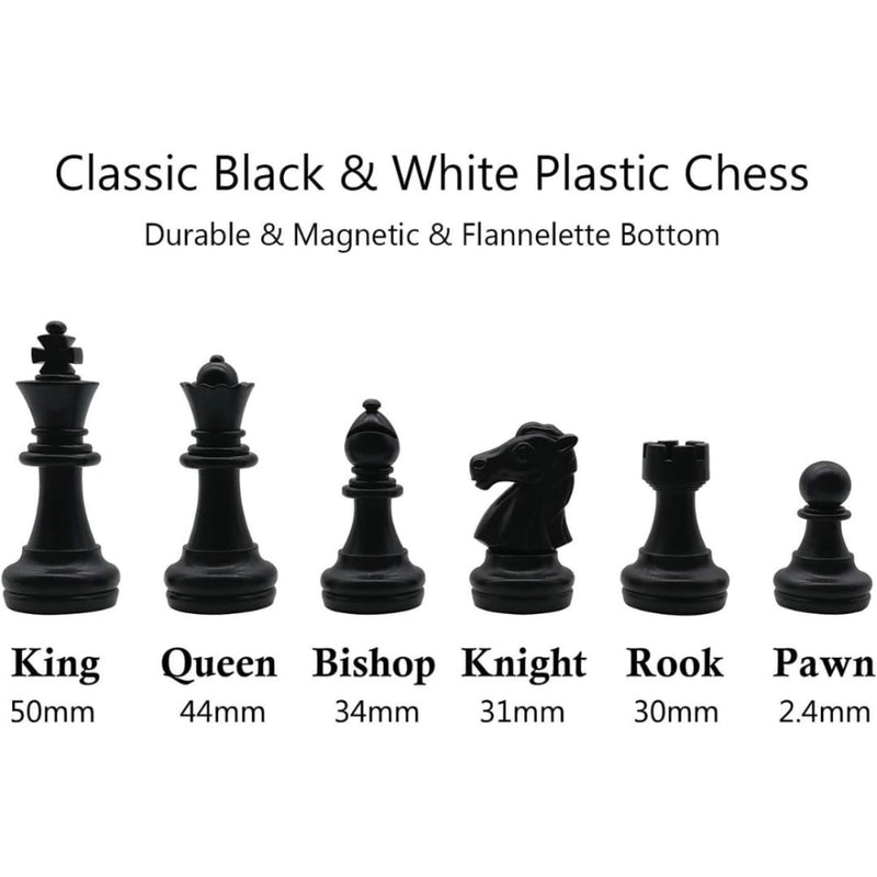 Apex Magnetic Chess Board Game Set 12x12 – Foldable & Portable Travel Chess