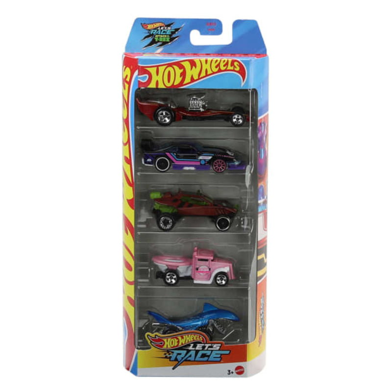 Hot Wheels  Let's Race 5-Pack Of Die-Cast Cars & Trucks