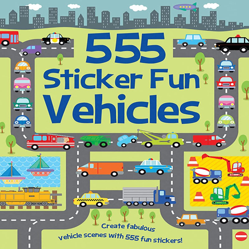 555 Stickers Fun Book