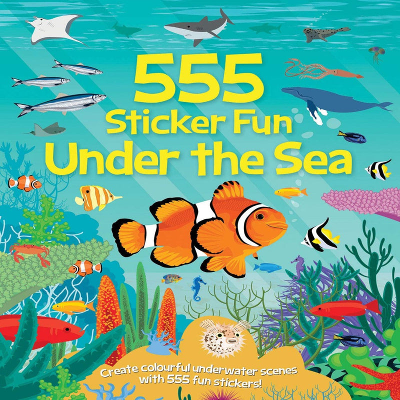 555 Stickers Fun Book