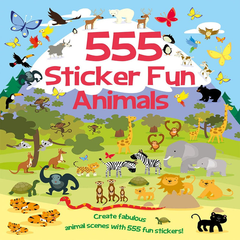555 Stickers Fun Book