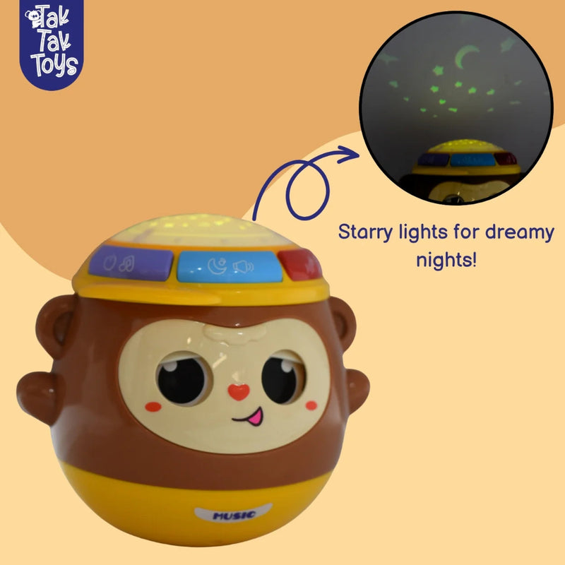 Tak Tak Toys Jungle Beats - Musical Monkey Toy with Lights