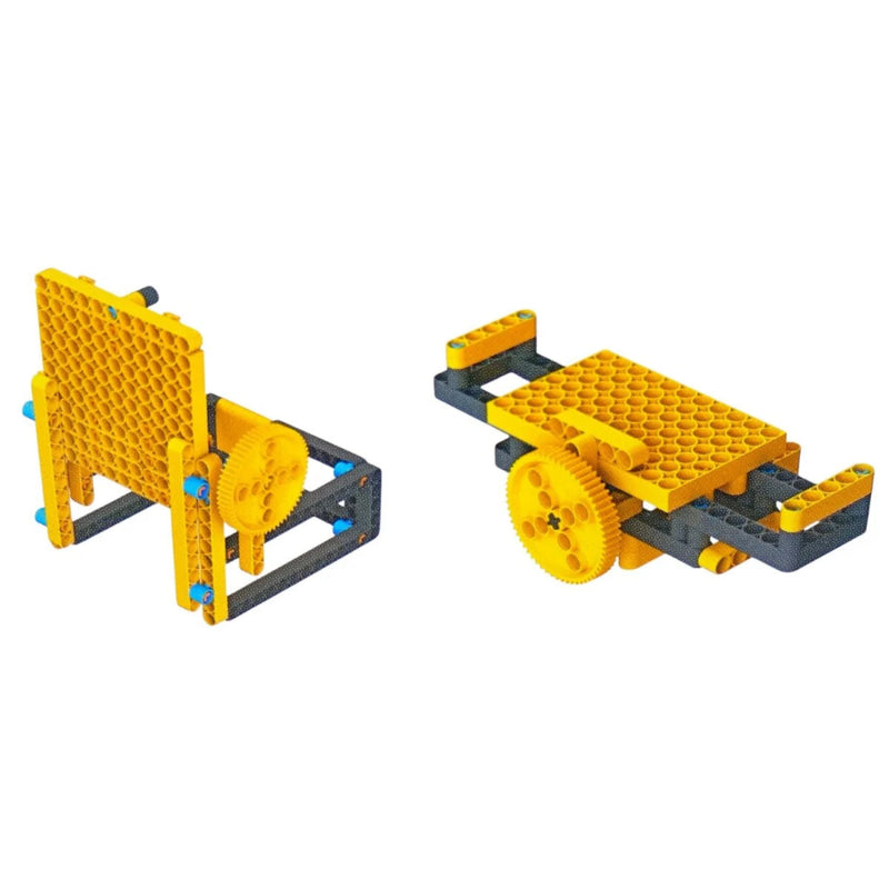 Blix 6 In 1 Forklift Non-Motorized Construction Set (185+Pieces)
