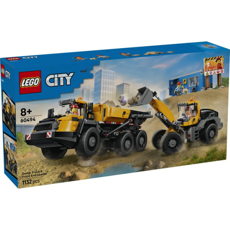 Lego 60494 City Dump Truck & Front End Loader (1132 Pieces)