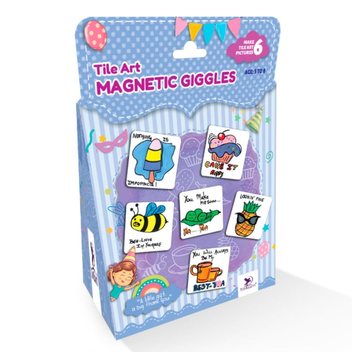 Toykraft ThankUbff DIY Fridge Magnets Art & Craft Kit for Kids-Arts & Crafts-Toykraftt-Toycra