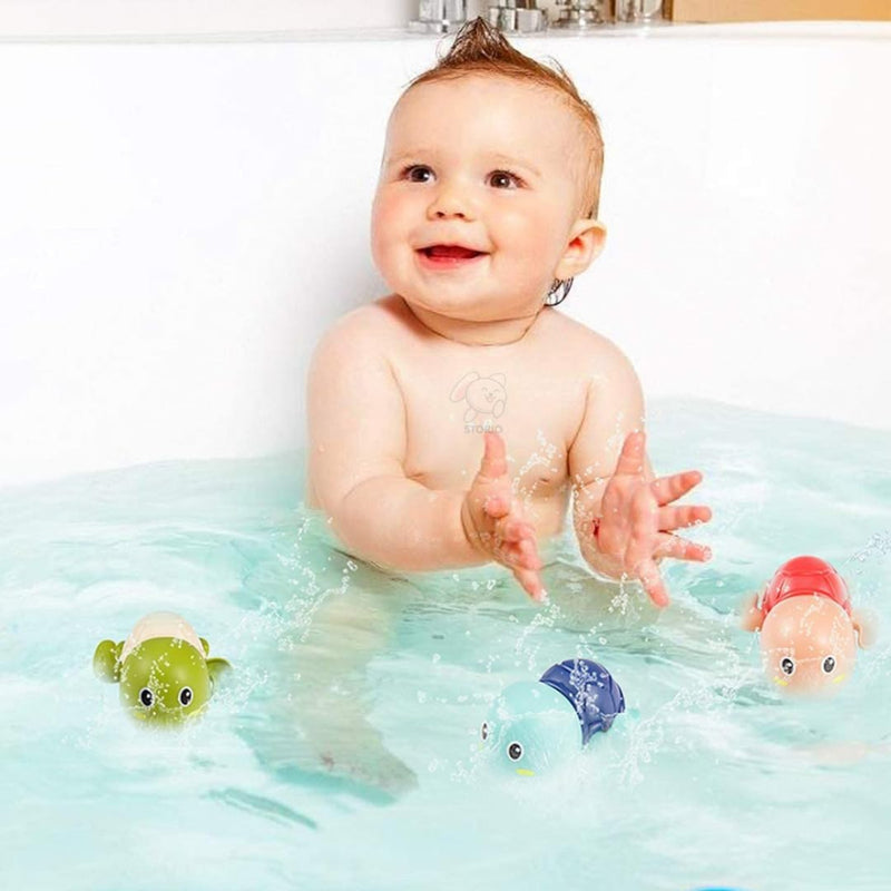 Wembley Swimming Turtle Bath Toys - Pack Of 2 - Multicolor