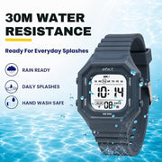 Spiky Square Digital Kids Watch for Boys & Girls