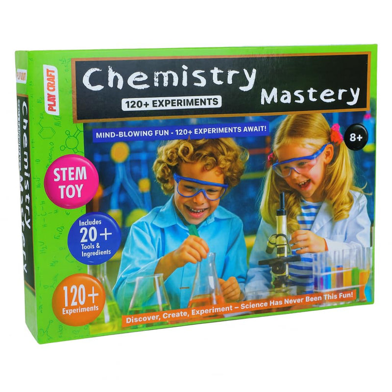 Play Craft Chemistry Mastery Science Kit - 120+ Experiments