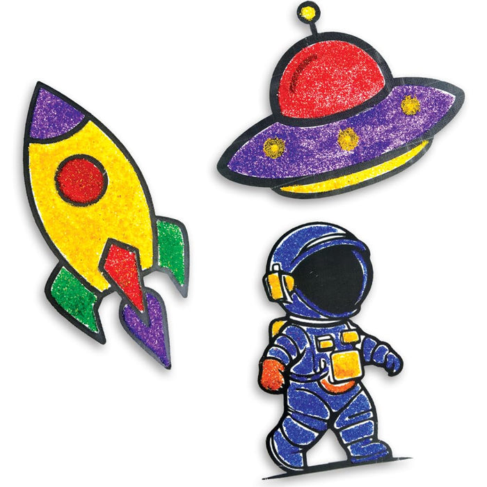 Toykraft ThankUbff Space Theme DIY Sand Art Kit-Arts & Crafts-Toykraftt-Toycra