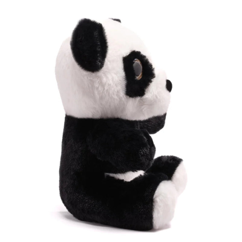 Mirada Glitter Eye Panda Toy - Black -25cm