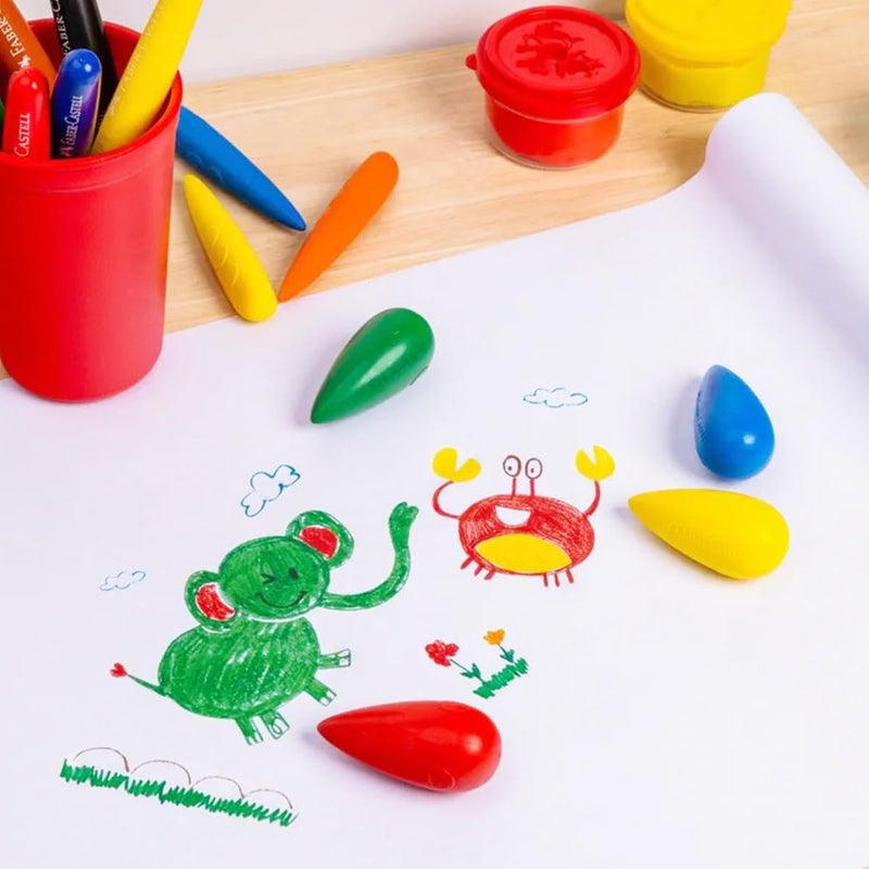 Faber-Castell Little Creatives Grasp Crayons Set of 6