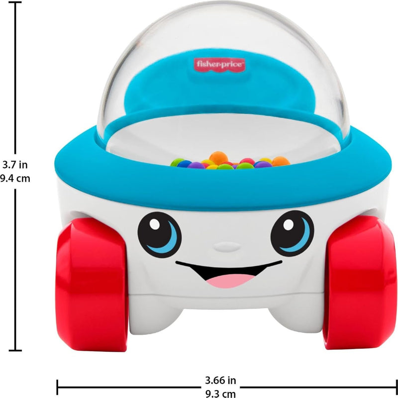 Fisher-Price Baby Toy Corn Popper Push-Along Vehicle