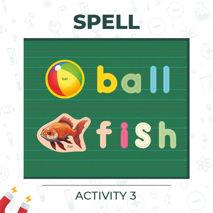 Toykraft Magnetic Alphabets for Kids-Arts & Crafts-Toykraftt-Toycra