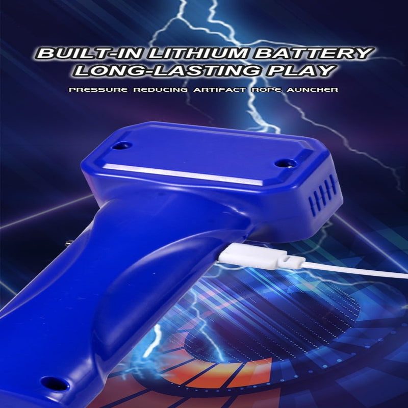 Karma Solutions Genie's Toy Bus Magic Strings Rechargeable Flying Rope Launcher Toy