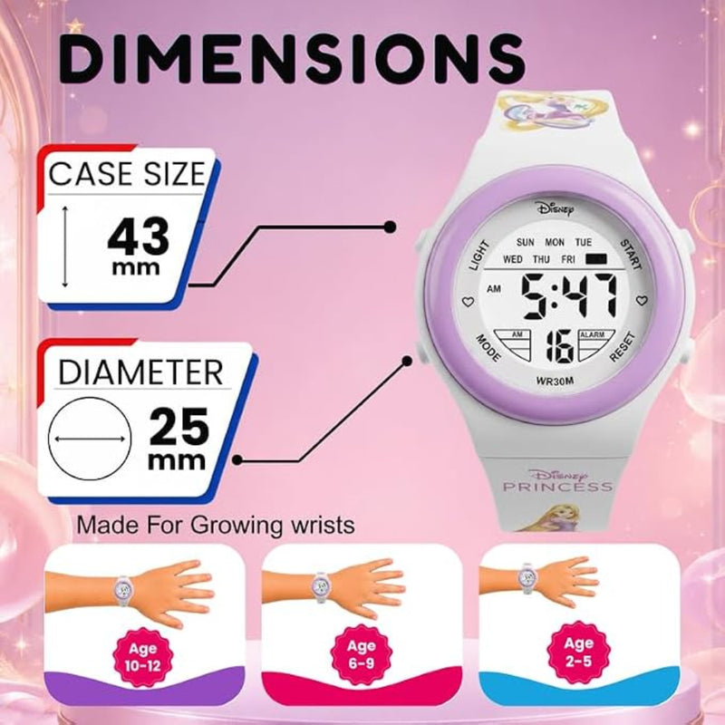 Spiky Kids Digital Watch - Waterproof Character Sports Watch