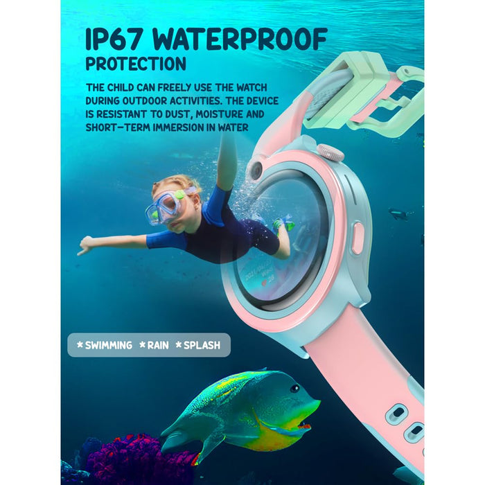 Spiky Cacus 4g Video & Voice Calling Smartwatch with GPS-Novelty Toys-Spiky-Toycra