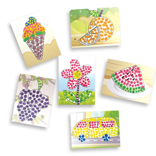 Toykraft ThankUbff Finger Painting DIY Kit Giggle & Dab-Arts & Crafts-Toykraftt-Toycra