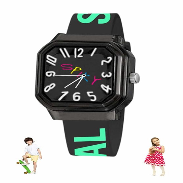 Spiky EVA40 Square Analog Watch for Kids