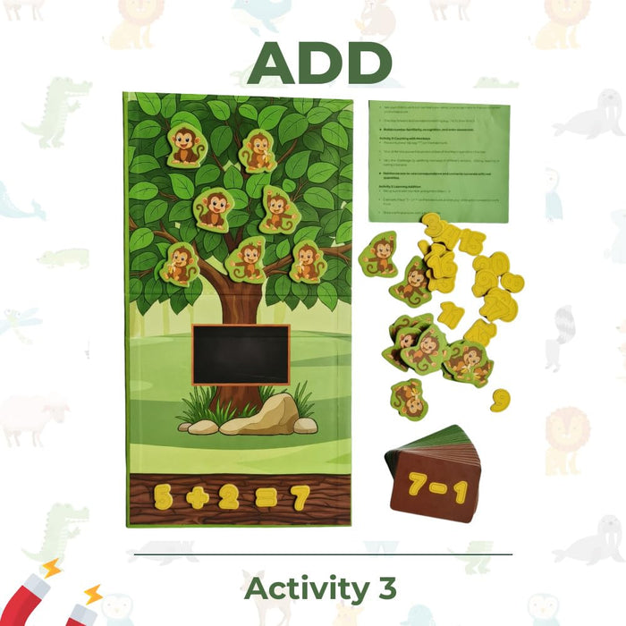 Toykraf Magnalogix Numbers On The Go-Arts & Crafts-Toykraftt-Toycra