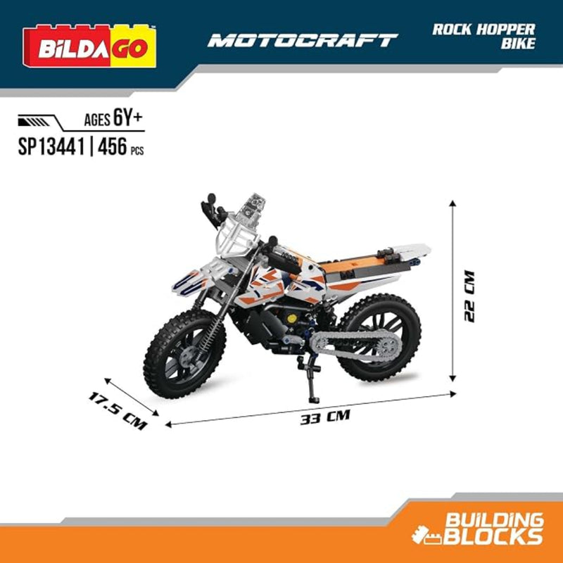Bildago-Motocraft Rock Hopper Bike (456 pcs)