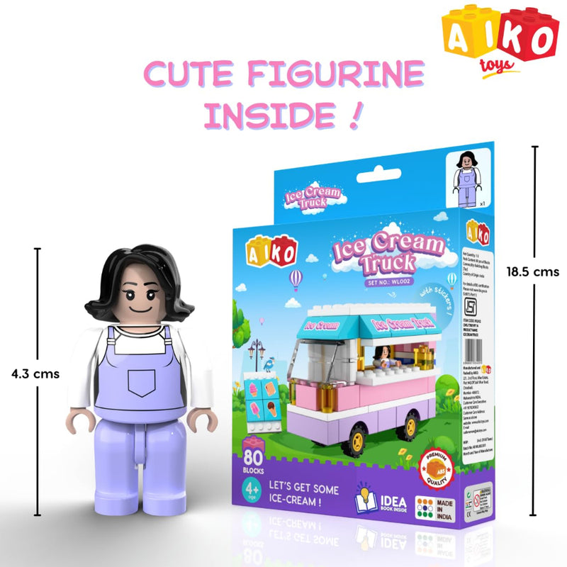 Aiko Ice Cream Truck Building Toy