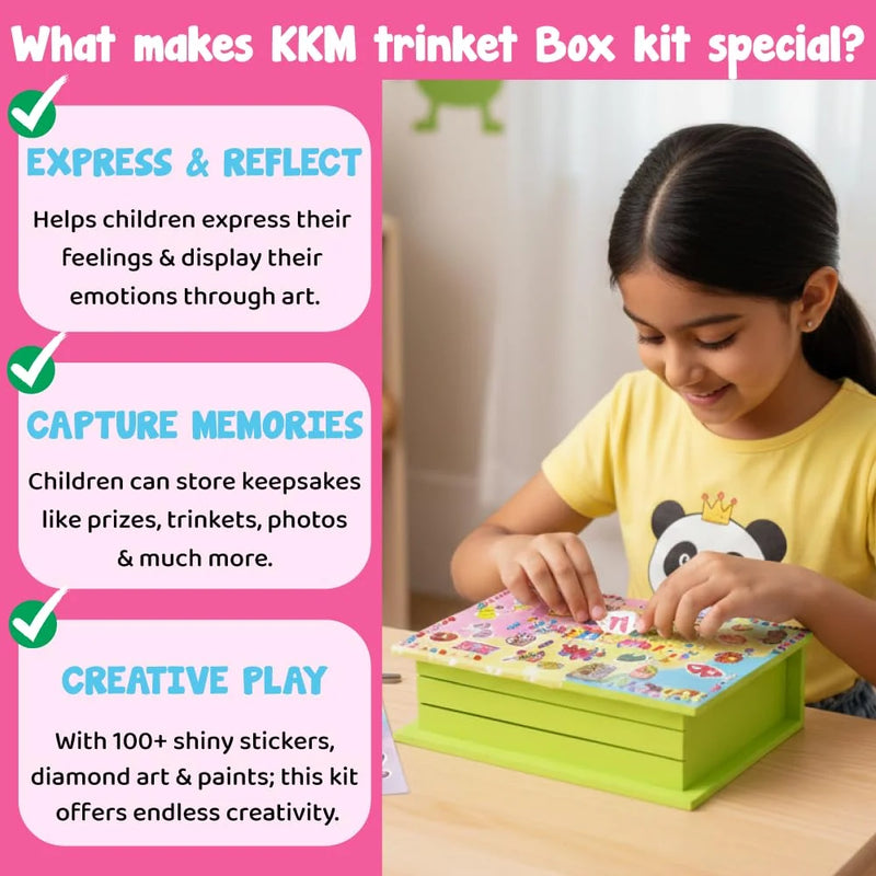 Kalakaram Trinket Box Decorating Kit