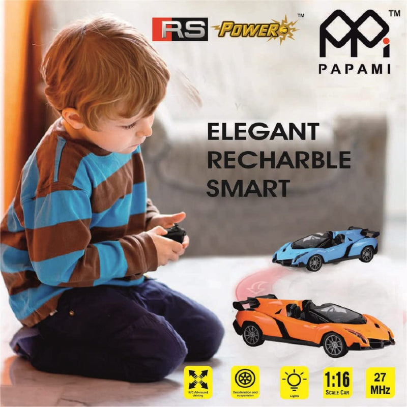 Puchi Remote Control Car for Kids with Rechargable Battery