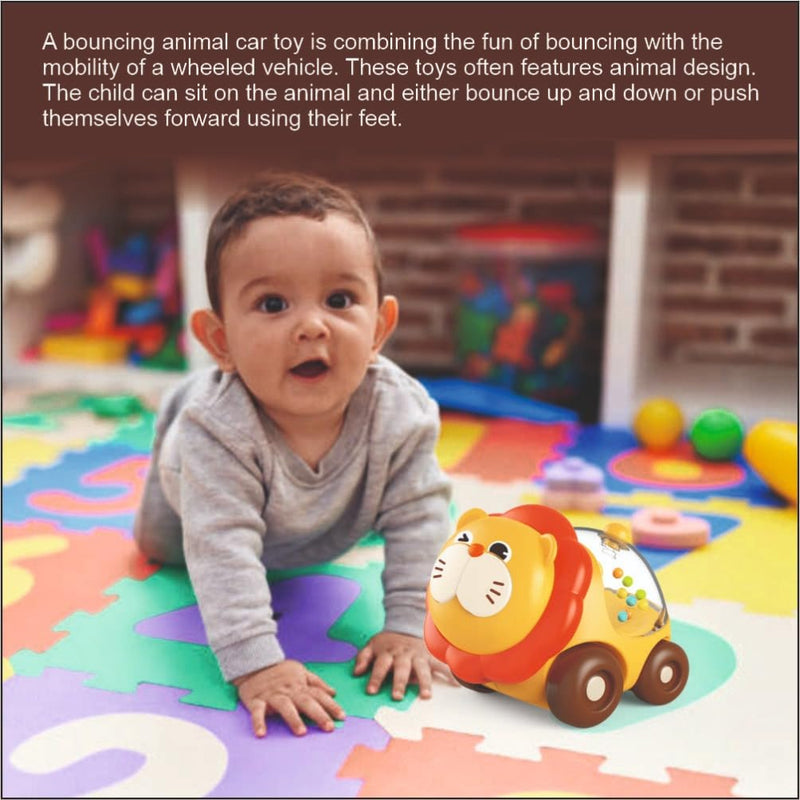 Puchi Bouncing Animal Car 12m