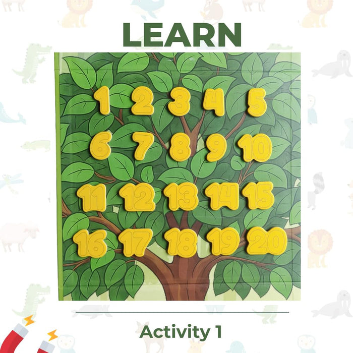 Toykraf Magnalogix Numbers On The Go-Arts & Crafts-Toykraftt-Toycra