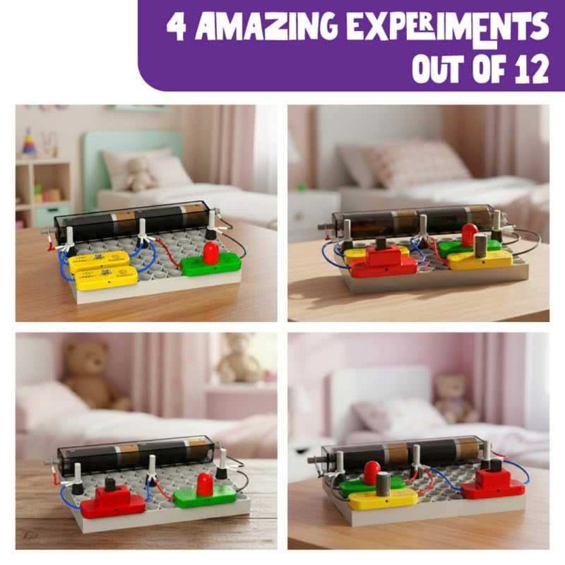 Blix 12 In 1 E-Circuits Lights (15+Pieces)
