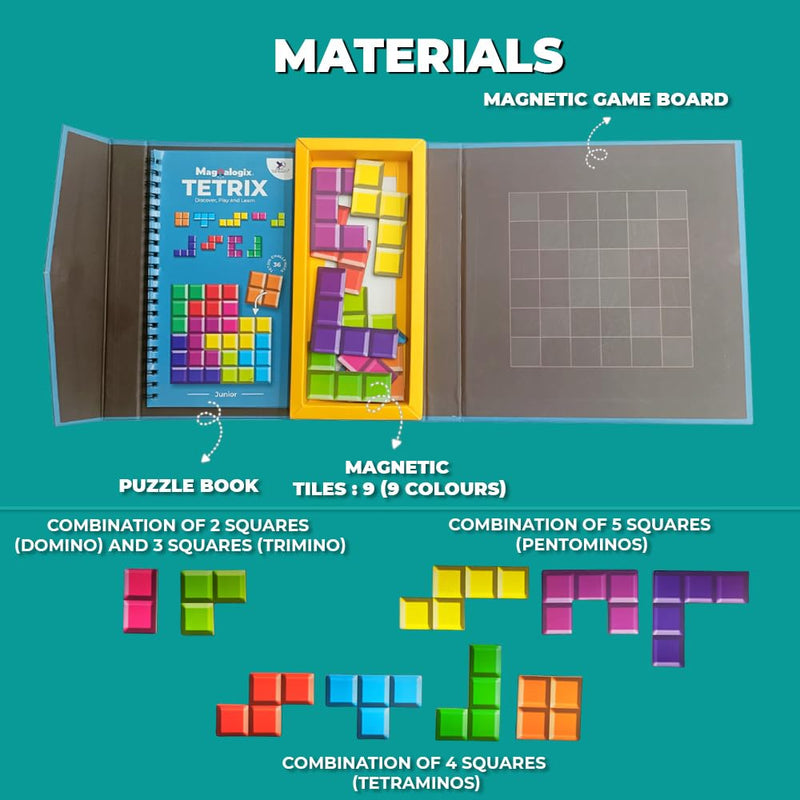 Toykraft Magnalogix Tetrix Junior
