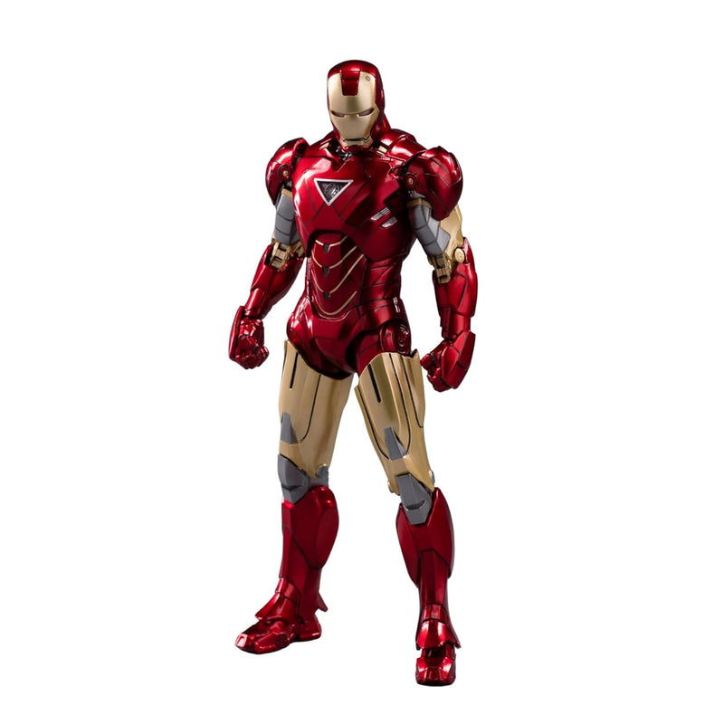 ZD Toys Action Figure Collectible - 7 Inch Iron Man MK6 with Lighting Function