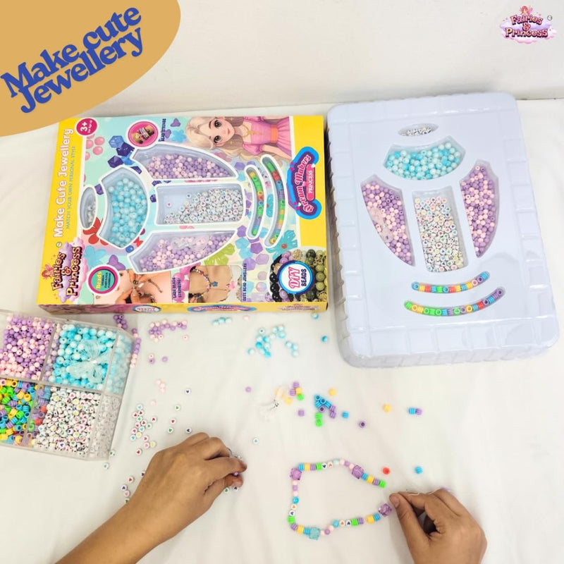 Apex Fairies & Princess DIY Beads Jewellery Making Kit